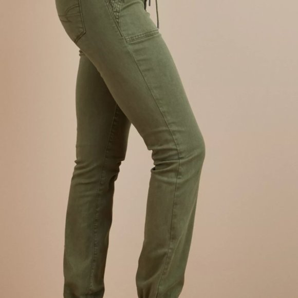 AE Ne(x)t Level High-Waisted Jegging Jogger (BLACK) - Picture 10 of 13